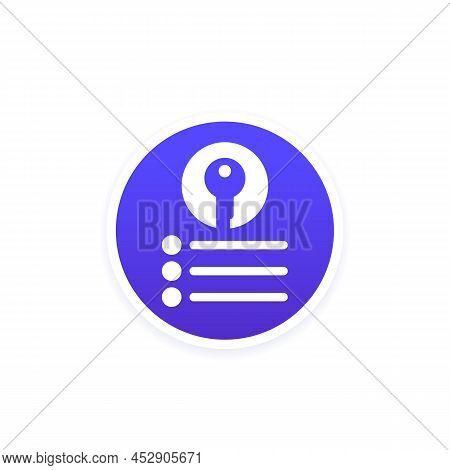 Key Takeaway Icon For Web And Apps