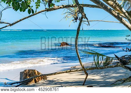 Cahuita National Park, Beautiful Tropical Caribbean Beach, Cahuita, Limon Province, Costa Rica East 