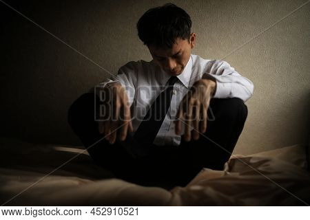 Image Of A Man Who Is Sad