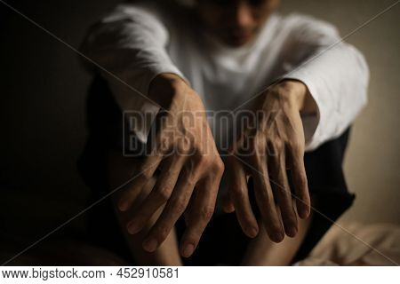 Image Of A Man Who Is Sad