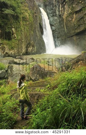 Salto Jimenoa Uno Waterfall, Jarabacoa, Dominican Republic