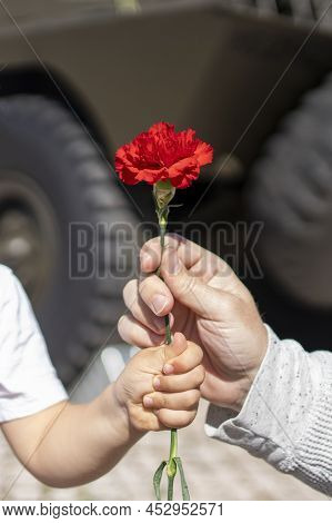 25 Of April, Celebration Of 50 Years, Portugal Freedom Day.. Revolution Of The Carnations 1974. Army