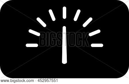 Speedometer Icon. Speedometer Vector Design. Sign Design