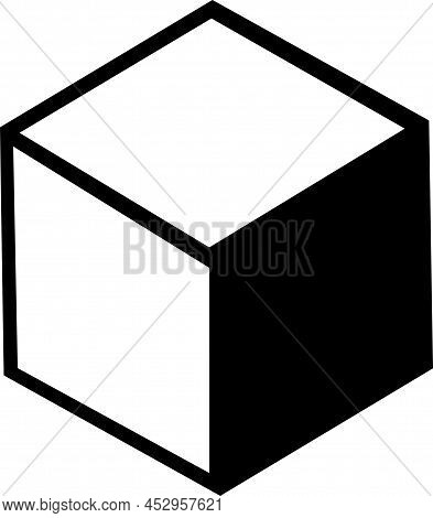 Cube Icon. Cube Vector Design. Sign Design.