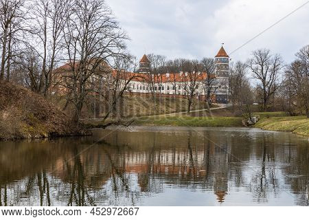 Medieval Brick Castle And Tower Of Panemune, Lithuania