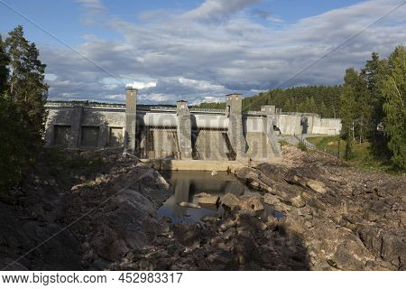 View Of Closed Imatra Waterfall