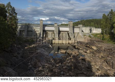 View Of Closed Imatra Waterfall