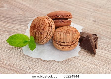 chocolate   macaroons