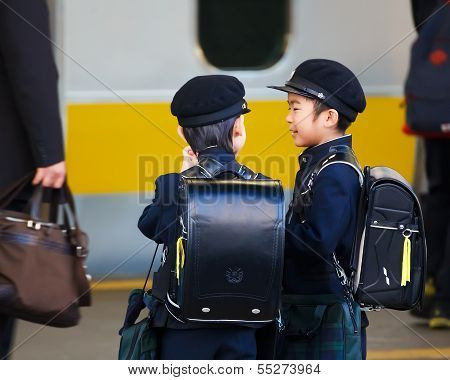 Young Japanese Students
