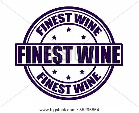Finest wine