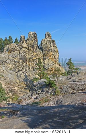 Devils Wall, Saxony-Anhalt, Germany