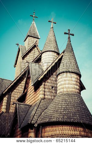 Stave Church Heddal, Norway
