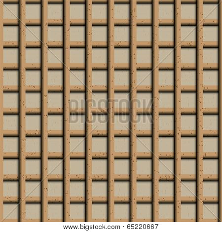 Wooden Abstract Seamless Pattern