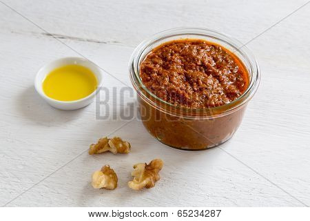 Pesto Rosso In A Glass