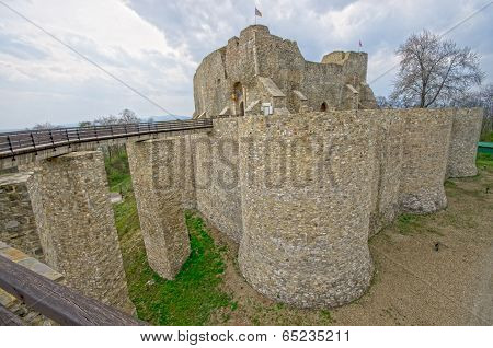 Old Castle In Moldavia