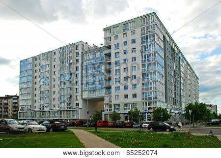 Vilnius Baltrusaicio Street At Pasilaiciai On May 14, 2014