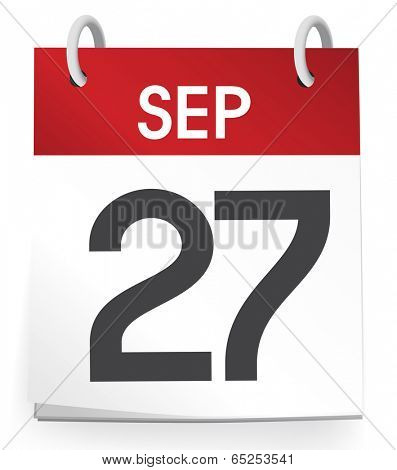 27th of September.