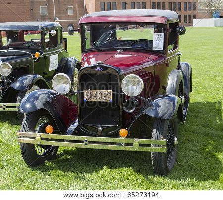 1930 Ford Pickup Truck Front View