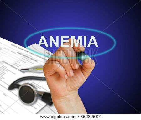 Anemia Concept