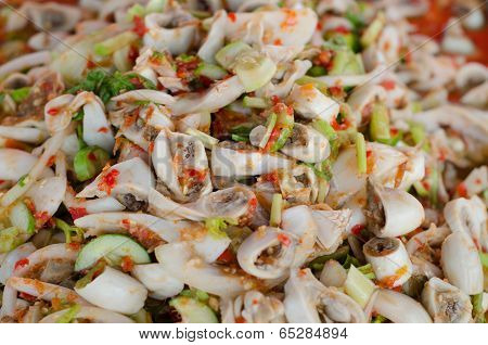 Spicy Chitterlings Salad