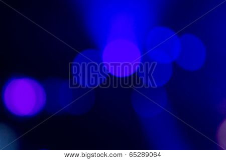 Defocused Entertainment Concert Lighting On Stage, Bokeh.