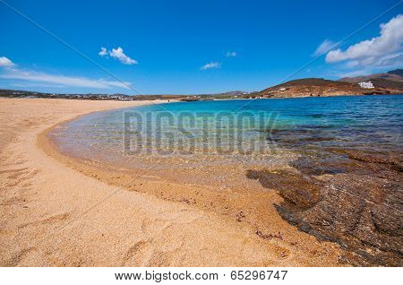 Ftelia Beach In Mykonos