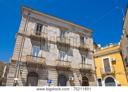 Alleyway. San Severo. Puglia. Italy.