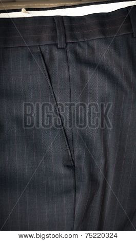 Pocket On Male Classic Trousers