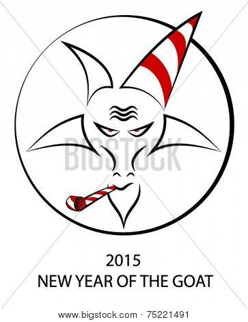 New Year of the Goat 2015 concept