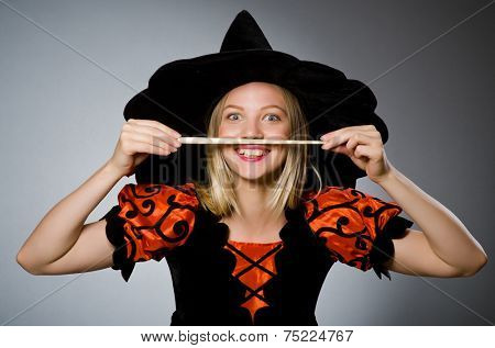 Witch doing her dirty tricks 