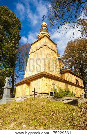 wooden church, Hunkovce, Slovakia
