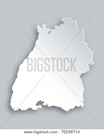Map Of Baden-wuerttemberg