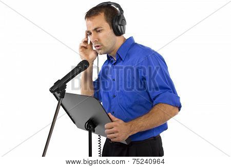 Male Voice Over Artist or Singer