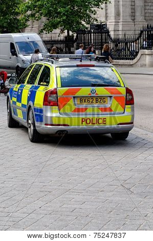 London Metropolitan Police vehicle
