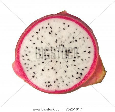 Cross Section Of A Dragonfruit