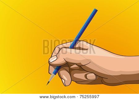 Handle pencil