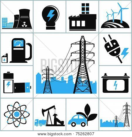 Energy icons