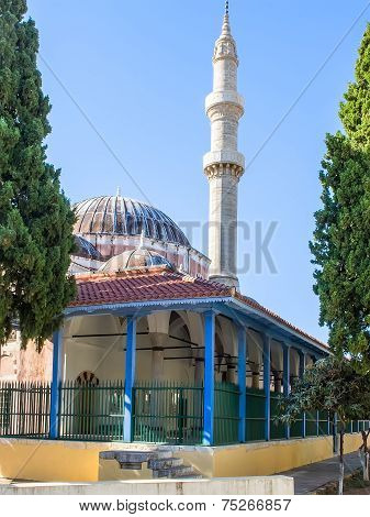 Mosque In Rhodes, Greece