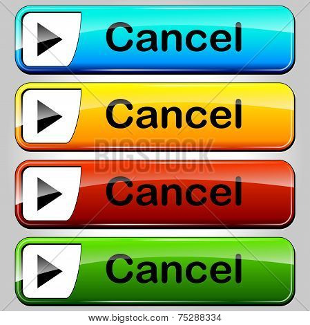 Cancel Buttons