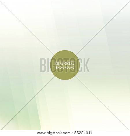Abstract Background with Blurred Image - Green