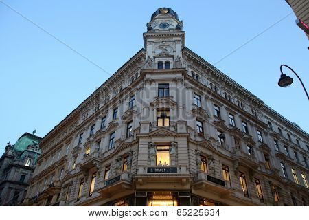 VIENNA, AUSTRIA - OCTOBER 10:  Generali building Spiegelgasse in Vienna, Austria on October 10, 2014.