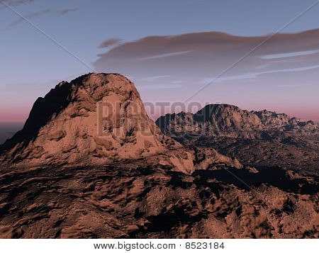 Red Canyon Sunset