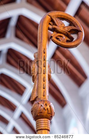 Top Of Crosier Under Arches