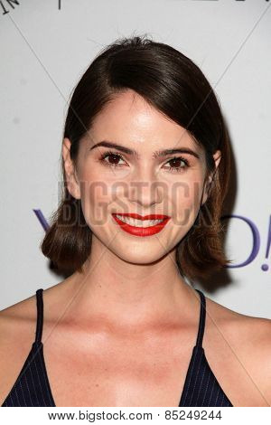 LOS ANGELES - MAR 11:  Shelley Hennig at the PaleyFEST LA 2015 - 