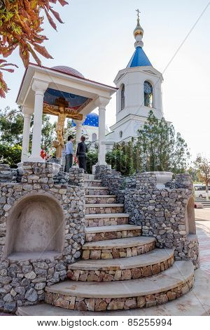 Odessa, Ukraine - September 13: Celebration Of  Orthodox Christian Religious Holiday Icons Of Temple