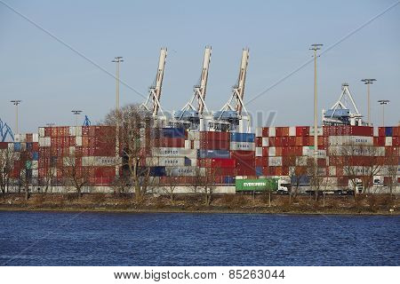 Hamburg - Container Terminal Tollerort