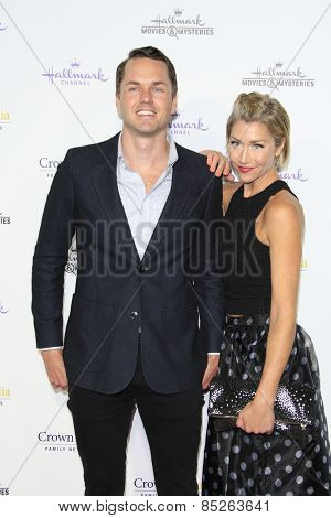 LOS ANGELES - JAN 8: Michael Rady, guest at the TCA Winter 2015 Event For Hallmark Channel and Hallmark Movies & Mysteries at Tournament House on January 8, 2015 in Pasadena, CA