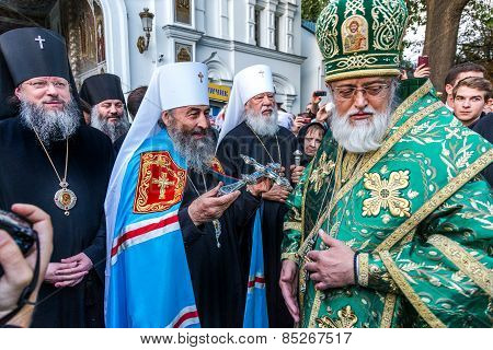 Odessa, Ukraine - September 29: First Visit Of The Rector Of The Ukrainian Orthodox Church Onufry, M