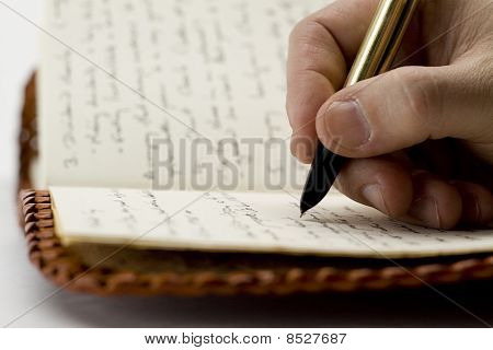 Scrivendo nel vecchio libro