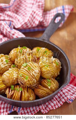 Hasselback potatoes